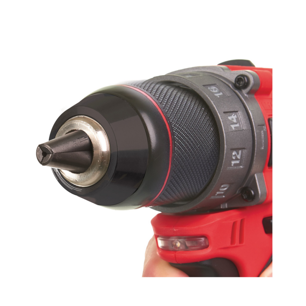 Аккумуляторная ударная дрель Milwaukee M12 FPD-202X 4933459802, 1700 об/мин, с 2 АКБ 2 Ач и ЗУ, в кейсе