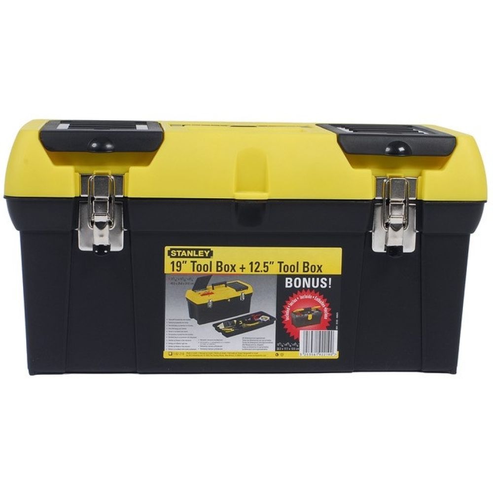 Комплект из двух ящиков для инструмента с органайзерами пластмассовые STANLEY 1-92-219