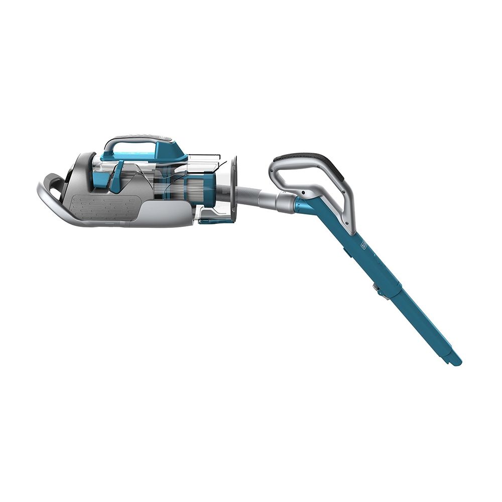 Вертикальный аккумуляторный пылесос BLACK+DECKER MULTIPOWER CUA625BH 2-В-1 с системой сенсорного управления