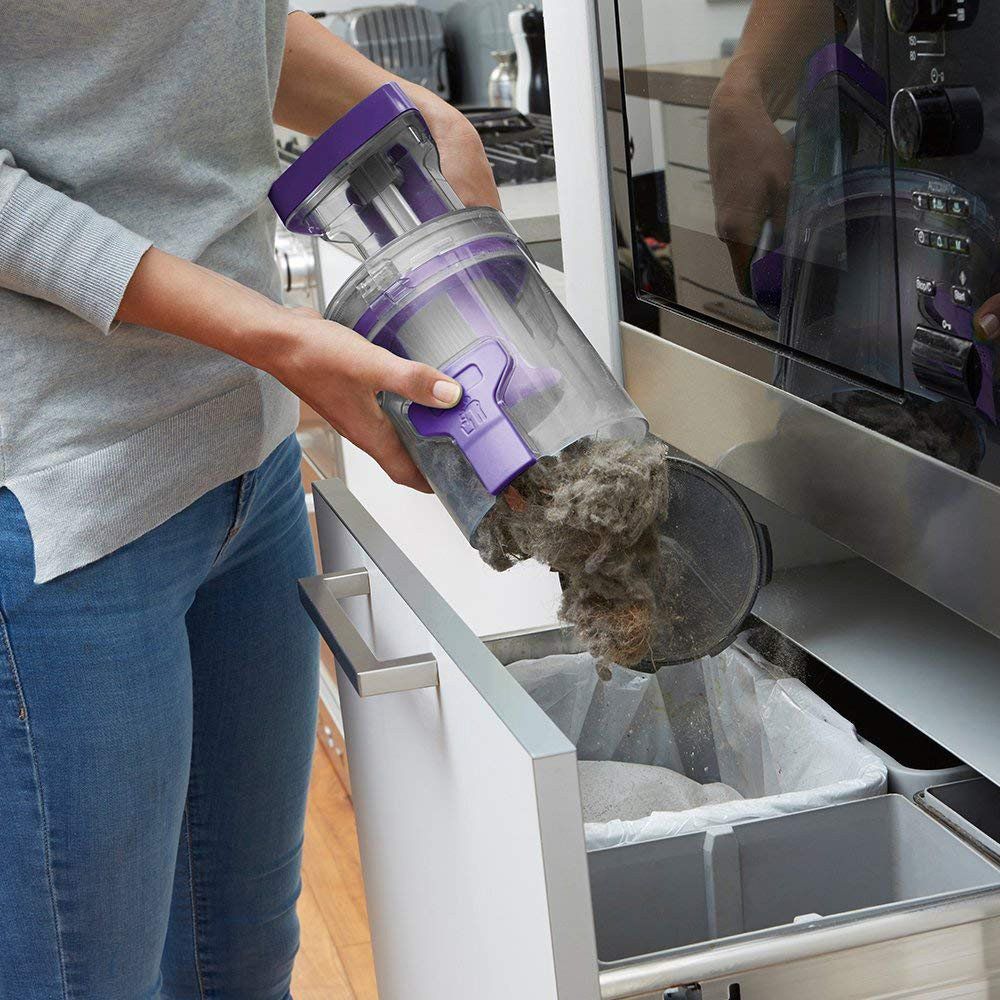 Вертикальный аккумуляторный пылесос BLACK+DECKER MULTIPOWER CUA625BHP 2-В-1 с системой сенсорного управления для владельцев домашних питомцев