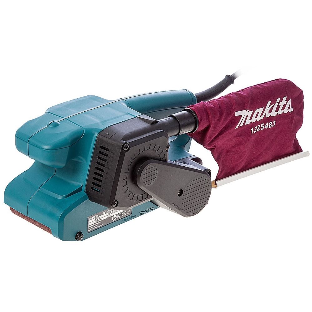 Ленточная шлифмашина Makita 9910, 650 Вт, 76х270 мм, 270 м/мин