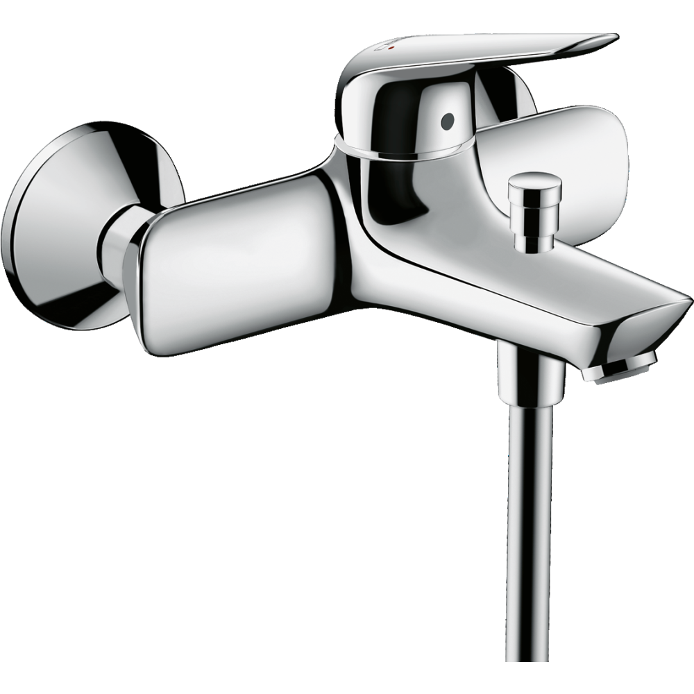 Смеситель для ванны hansgrohe Novus внешнего монтажа 71040000, хром