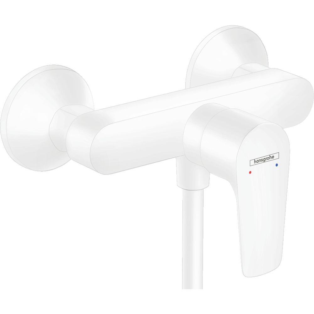 Смеситель для душа hansgrohe Talis E внешнего монтажа 71760700, матовый белый