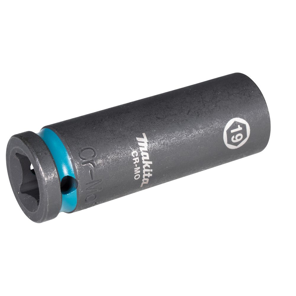 Ударная удлиненная торцовая головка Makita Impact Black 1/2" 19x81, 5 мм , E-16499