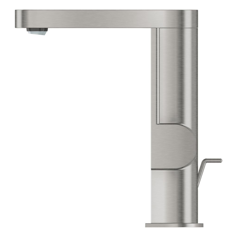 Смеситель для раковины GROHE Plus с донным клапаном, M-Size, суперсталь (23871DC3)