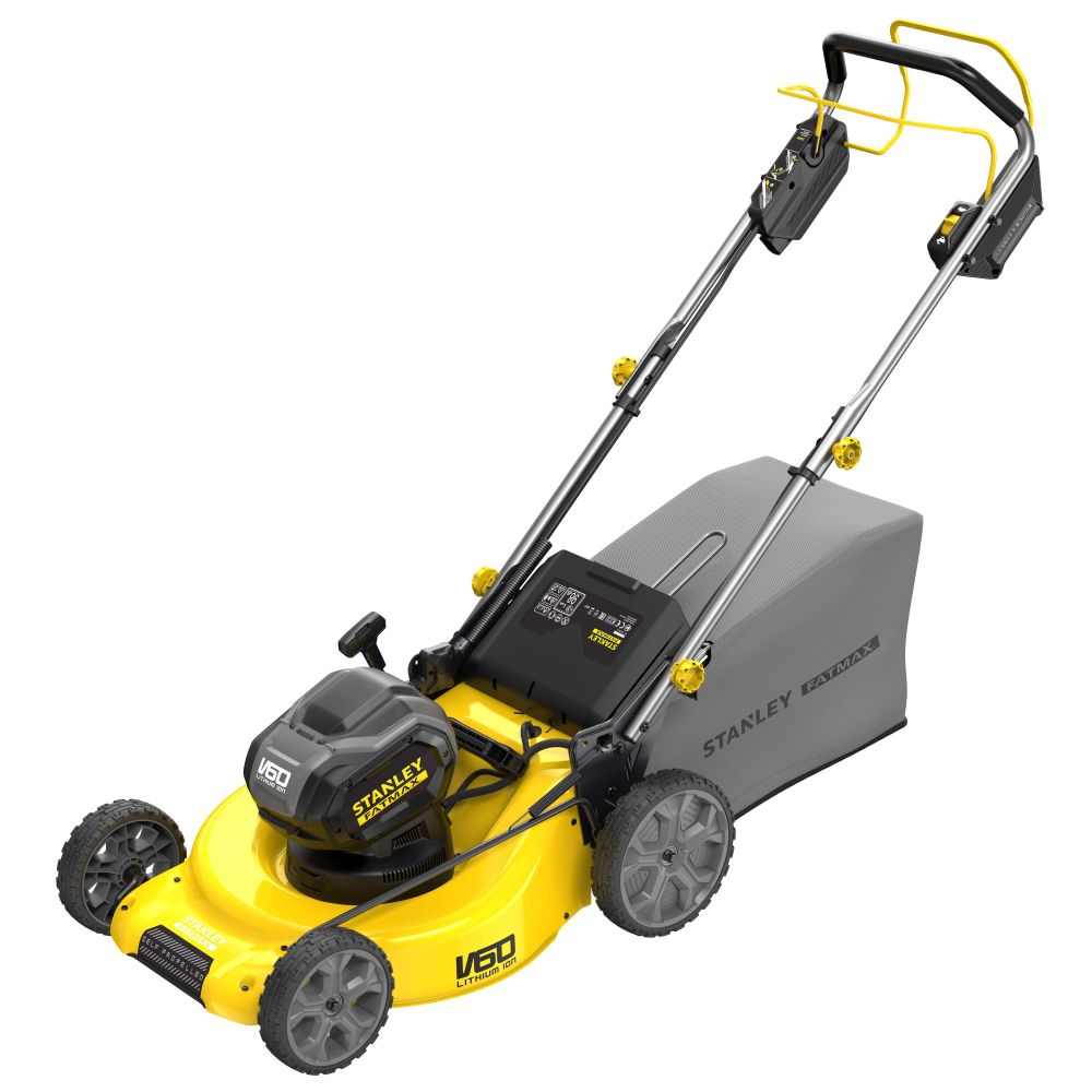 Аккумуляторная газонокосилка STANLEY FATMAX, 54 В, 51 см, 60 л, без АКБ и ЗУ, SFMCMS2653B
