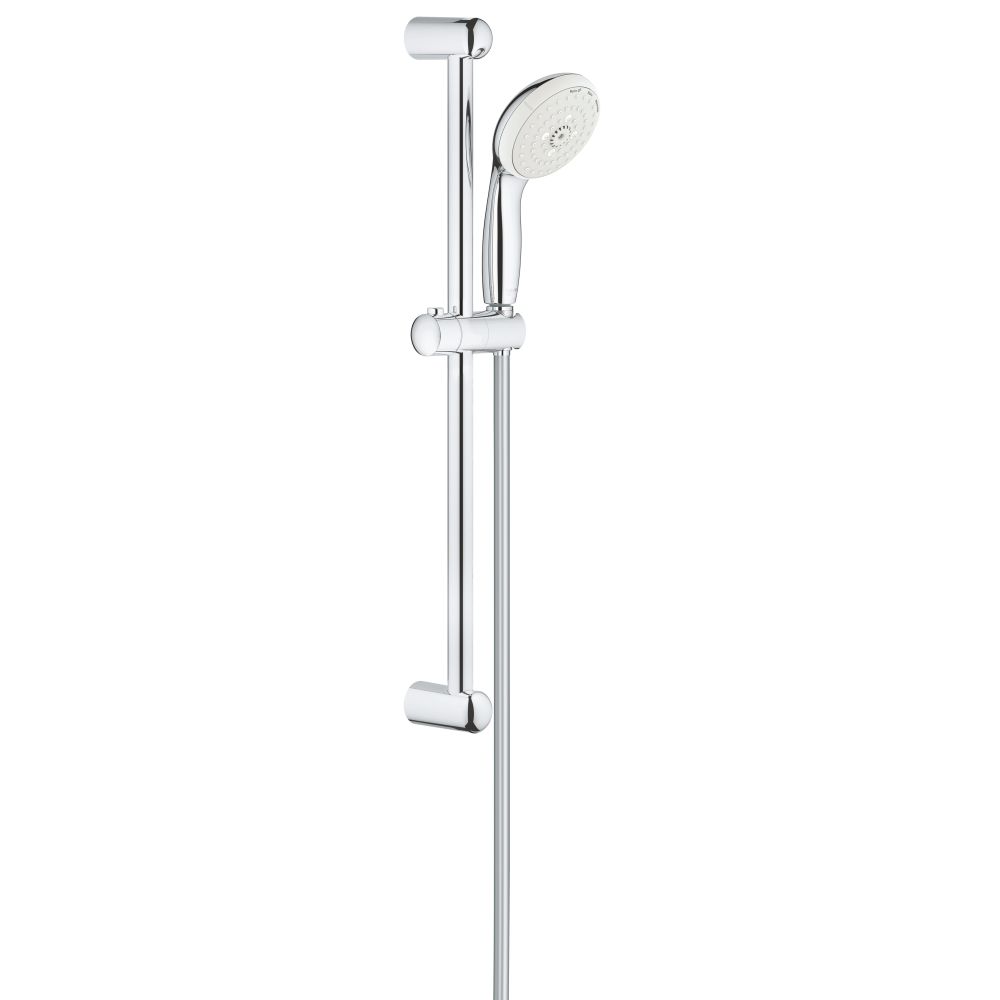 Душевой гарнитур GROHE Tempesta 100, 3 режима струи, душевая штанга 600 мм, 9,5 л/мин, хром (27644001)