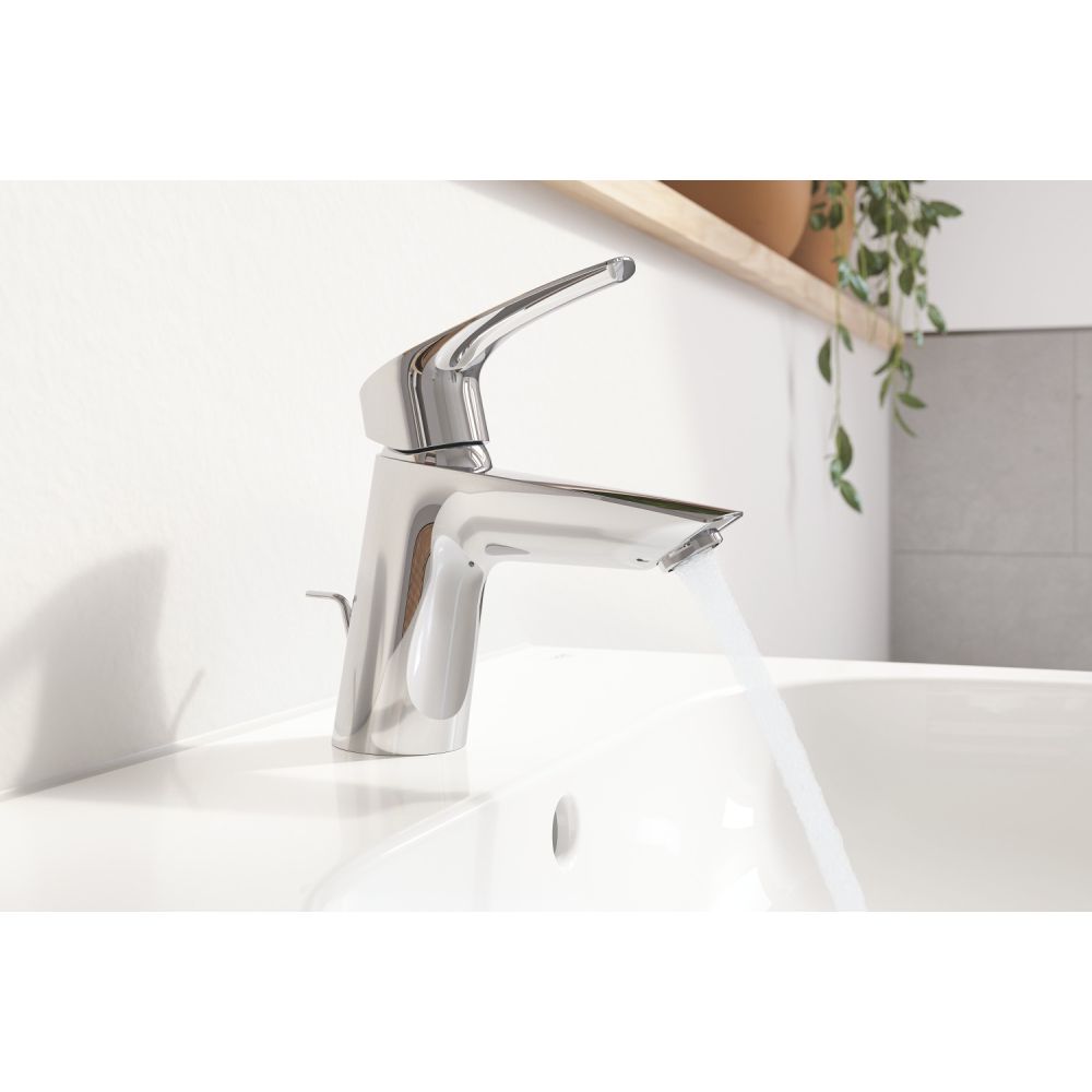 Смеситель для раковины GROHE Eurosmart, S-size, хром (23965003)