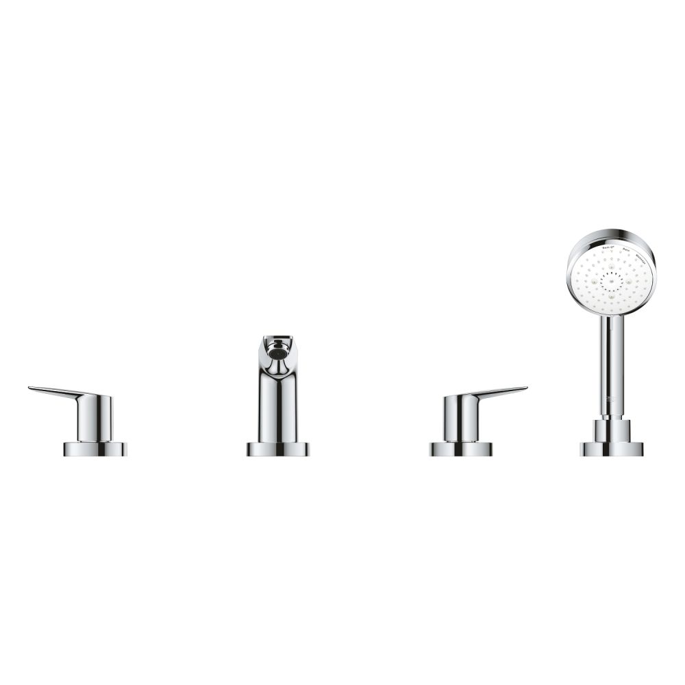 Смеситель для ванны GROHE BauEdge, хром (2512010A)