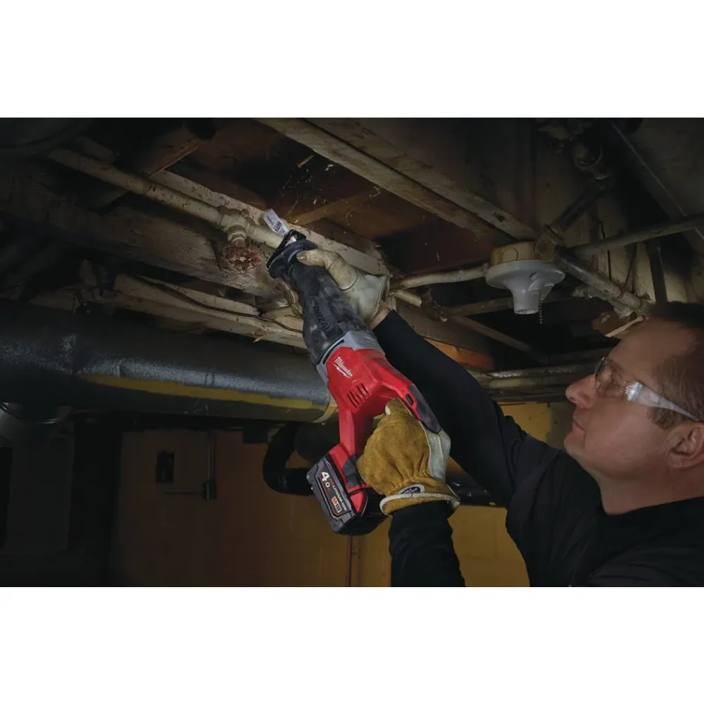 Аккумуляторная сабельная пила Milwaukee M18 BSX-0, 18 В, 3000 ход/мин, без АКБ и ЗУ, 4933447275