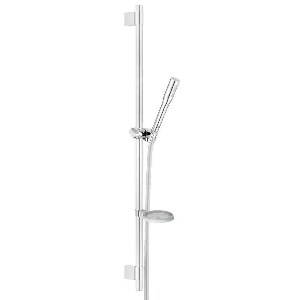 Душевой гарнитур GROHE Euphoria Cosmopolitan Stick с мыльницей, 1 режим струи, душевая штанга 900 мм, 9,5 л/мин, хром (27368000)