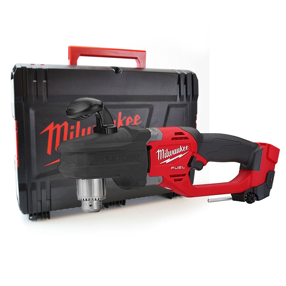 Аккумуляторная угловая дрель Milwaukee M18 CRAD2-0X 4933471641, 1500 об/мин, без АКБ и ЗУ, в кейсе