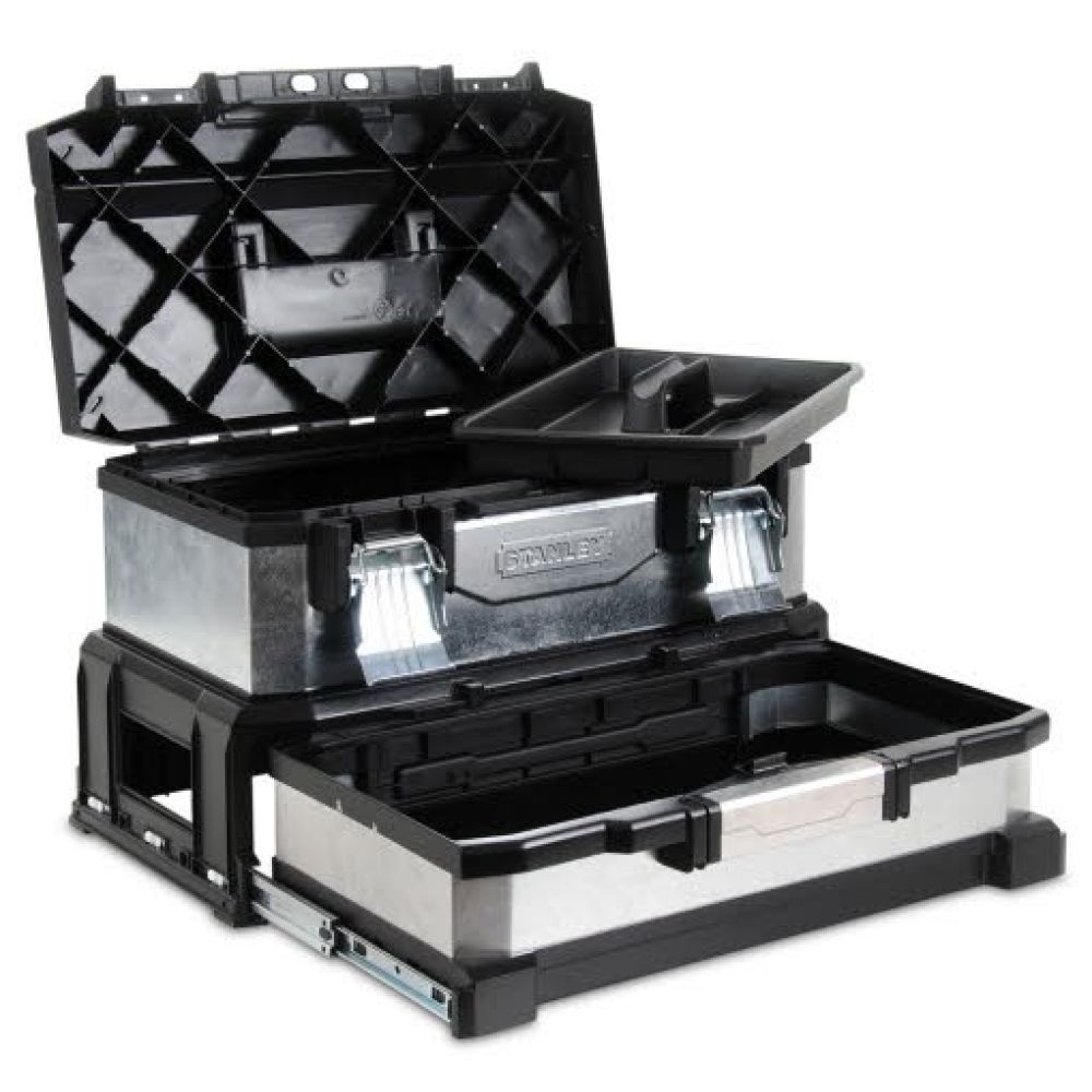 Ящик для инструмента металлопластмассовый гальванизированный 20 STANLEY 1-95-830