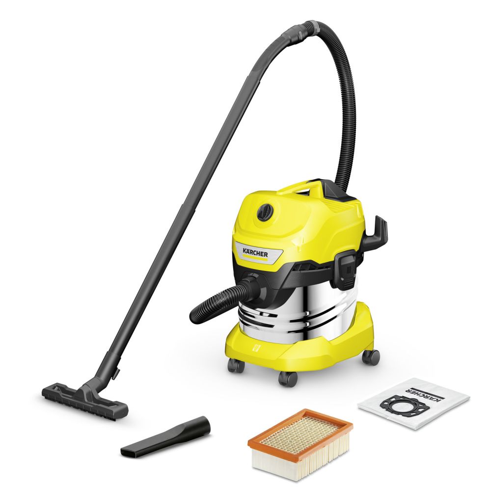 Пылесос хозяйственный Karcher WD 4 S V-20/5/22, 1000 Вт, 1.628-250.0