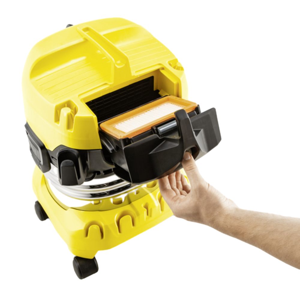 Пылесос хозяйственный Karcher WD 4 S V-20/5/22, 1000 Вт, 1.628-250.0