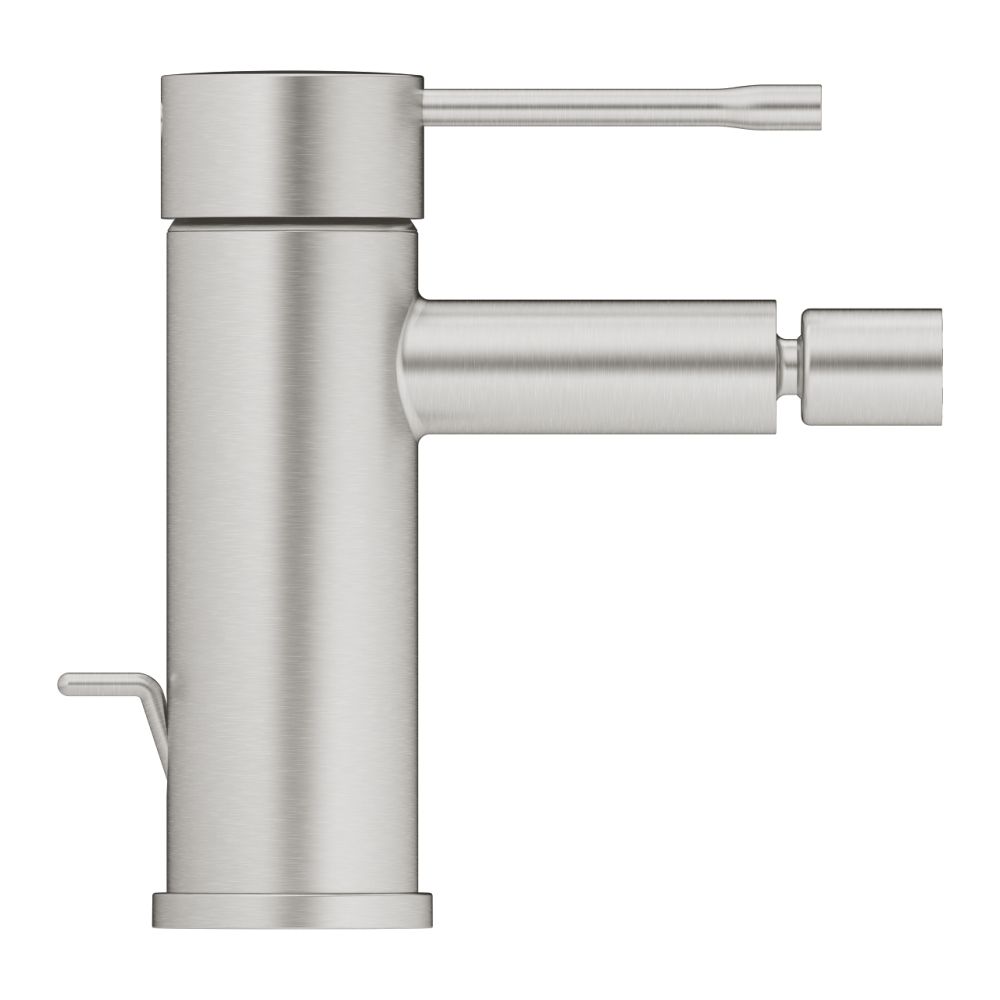 Смеситель для биде GROHE Essence с донным клапаном, суперсталь (32935DC1)