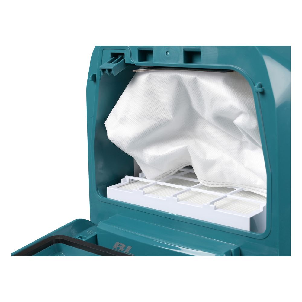 Аккумуляторный ранцевый пылесос Makita VC009G, 40 В, 2 л, с АКБ 5 Ач, без ЗУ (DUST-KITM10)