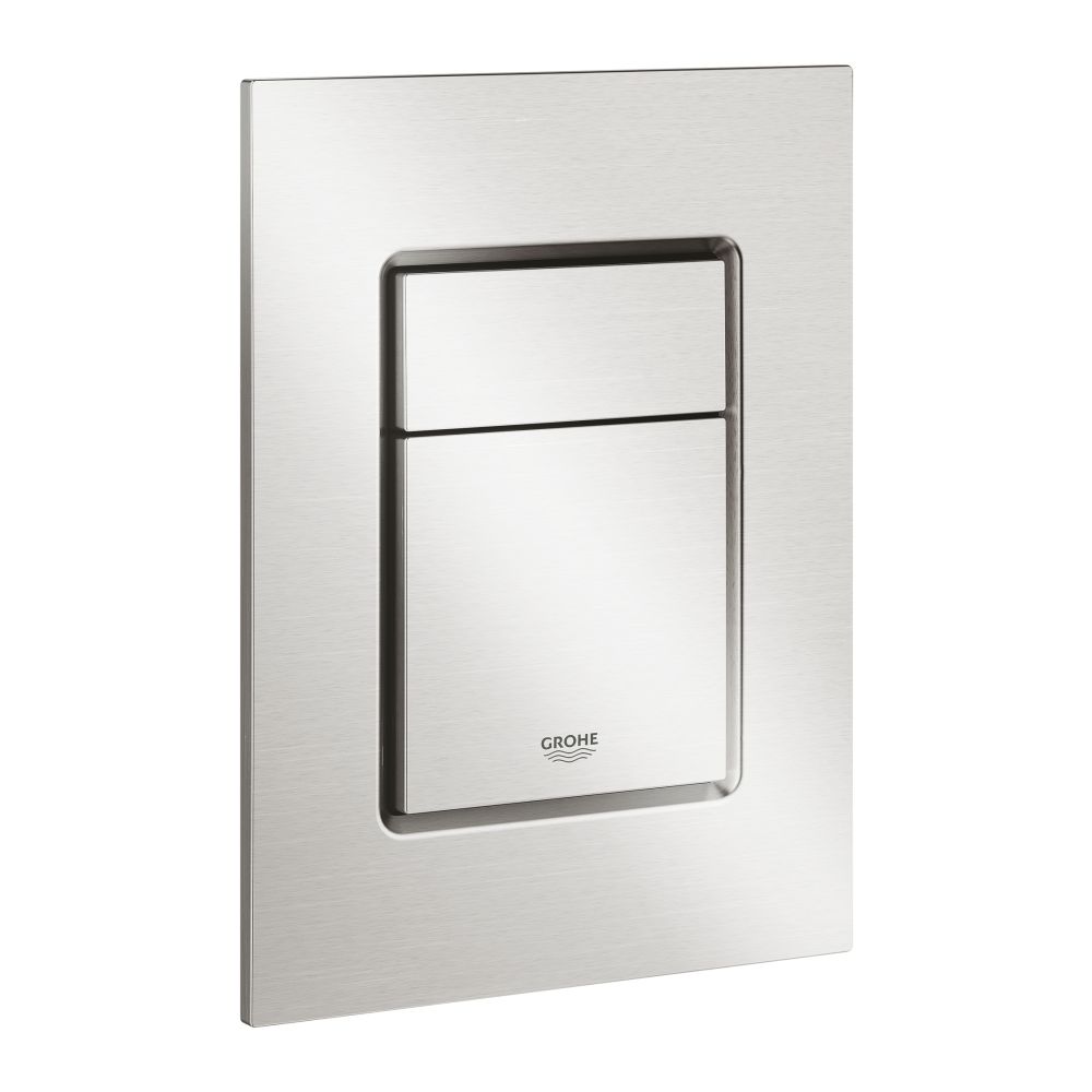 Панель смыва для унитаза GROHE Skate Cosmopolitan S, 3 режима, суперсталь (37535DC0)