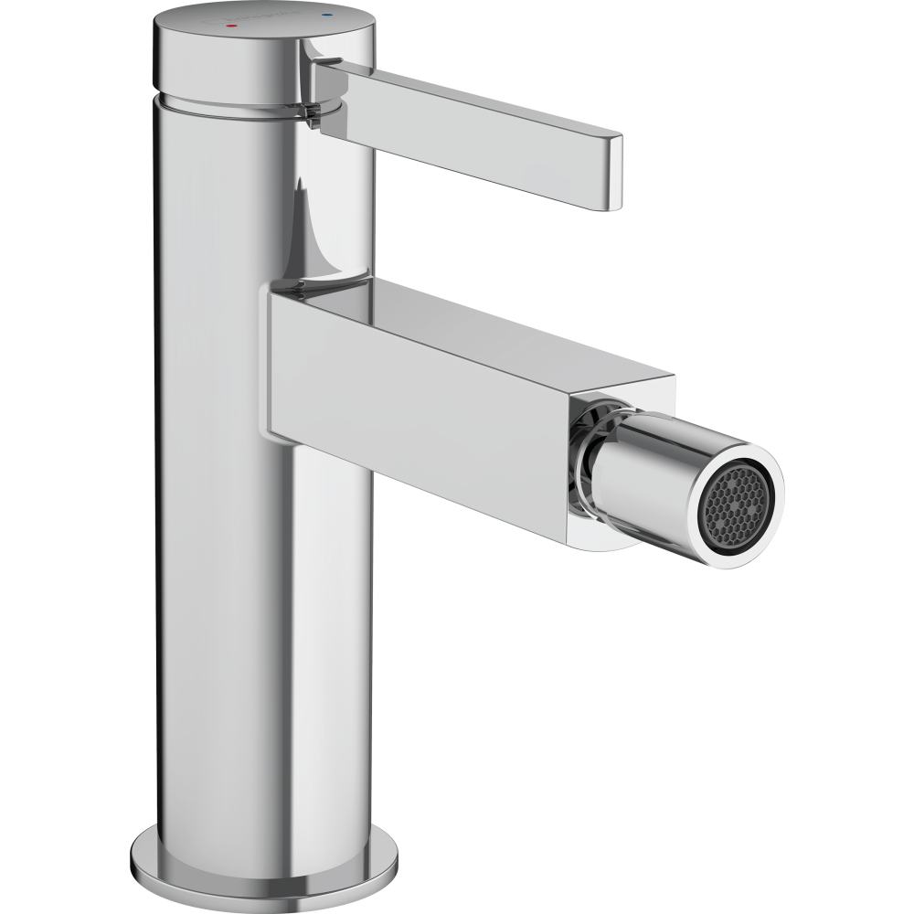 Смеситель для биде hansgrohe Finoris со сливным клапаном Push-Open 76200000, хром