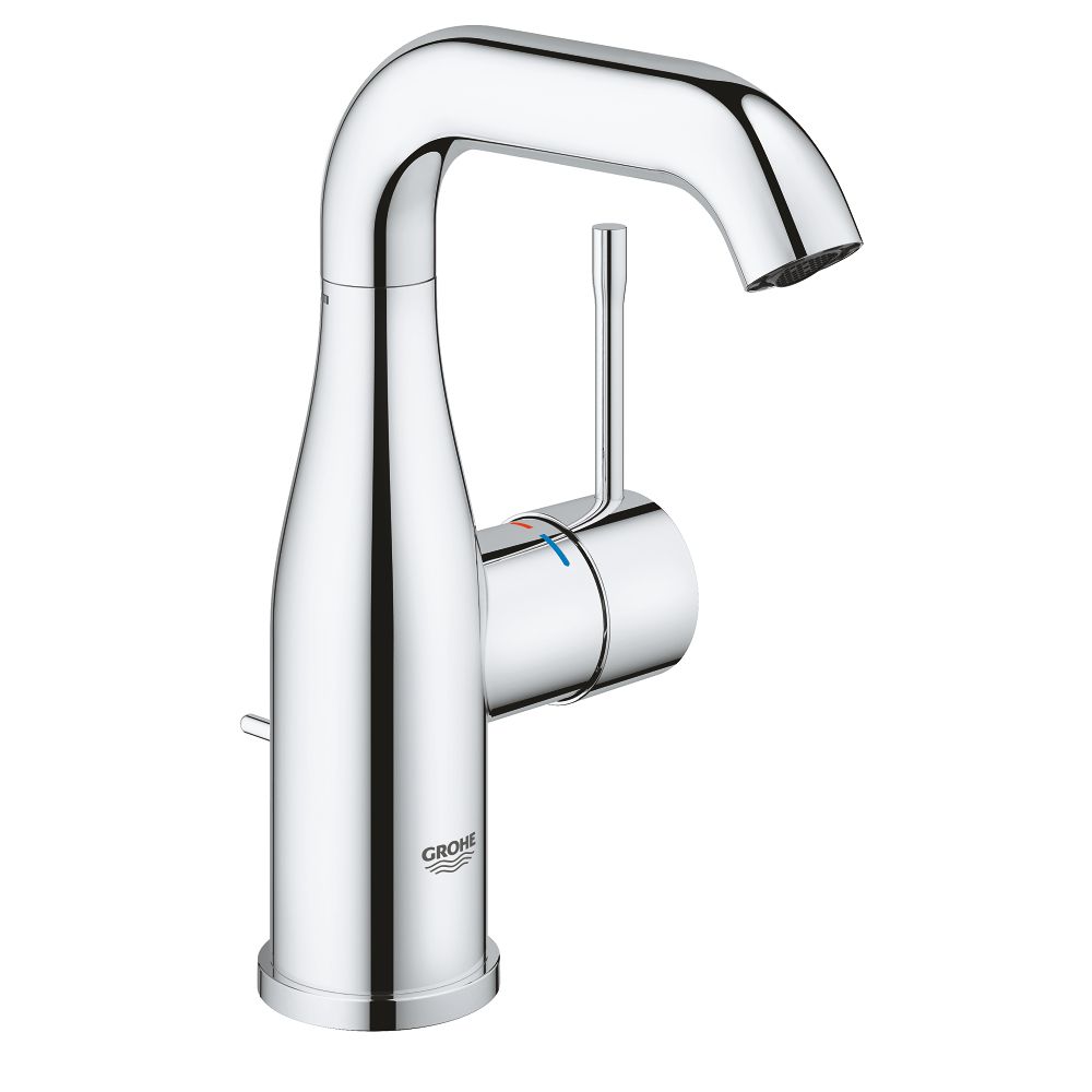 Смеситель для раковины GROHE Essence с донным клапаном, M-size, хром (24173001)