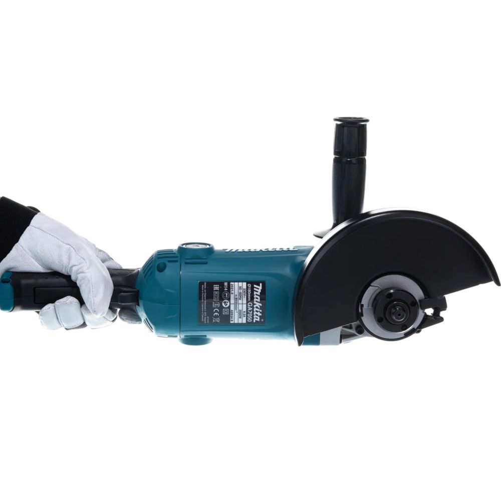 Угловая шлифмашина Makita GA7050, 2000 Вт, 180 мм, 8500 об/мин