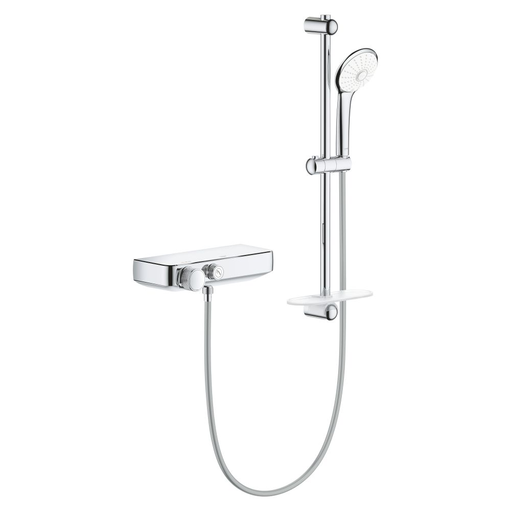 Термостат для душа GROHE Grohtherm SmartControl с душевым гарнитуром, хром (34720000)
