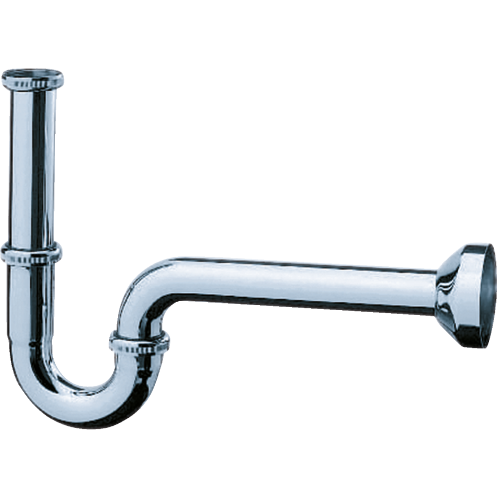 Сифон для раковины hansgrohe трубный 53010000, хром