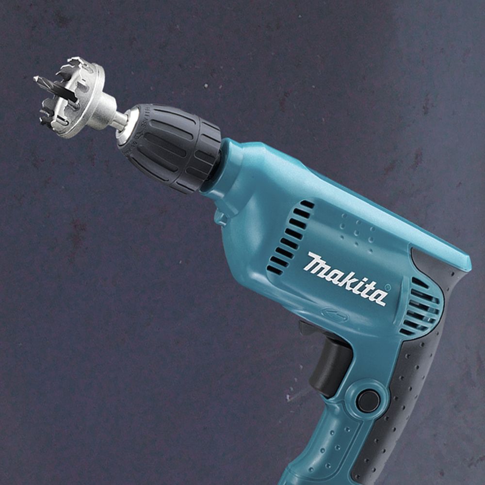 Электрическая дрель Makita 6413, 450 Вт, 3400 об/мин