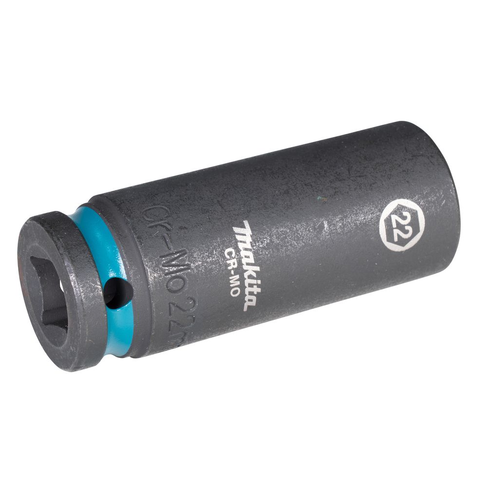 Ударная удлиненная торцовая головка Makita Impact Black 1/2" 22x81, 5 мм , E-16514