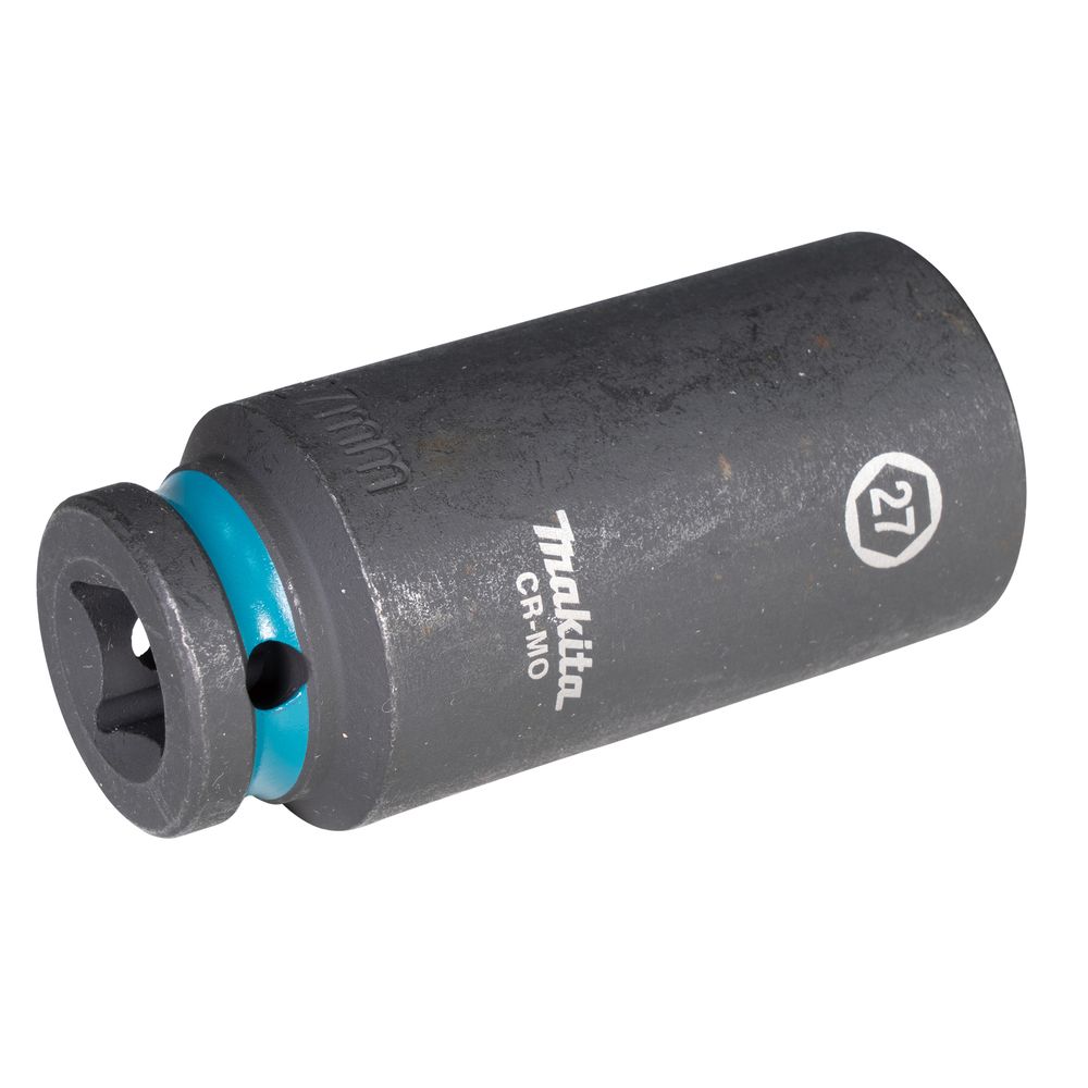 Ударная удлиненная торцовая головка Makita Impact Black 1/2" 27x81, 5 мм , E-16536