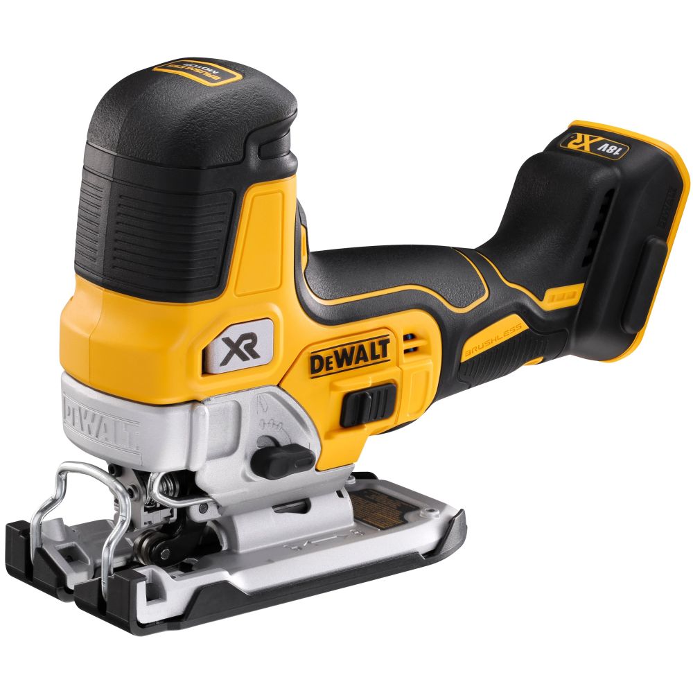 Аккумуляторный лобзик DEWALT DCS335P1T, 18 В, 3200 ход/мин, 26 мм, с АКБ 5 Ач и ЗУ, в кейсе TSTAK (DCS335P1NT-XJ)