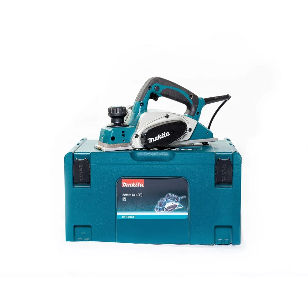 Электрорубанок Makita KP0800J в кейсе MakPac-3