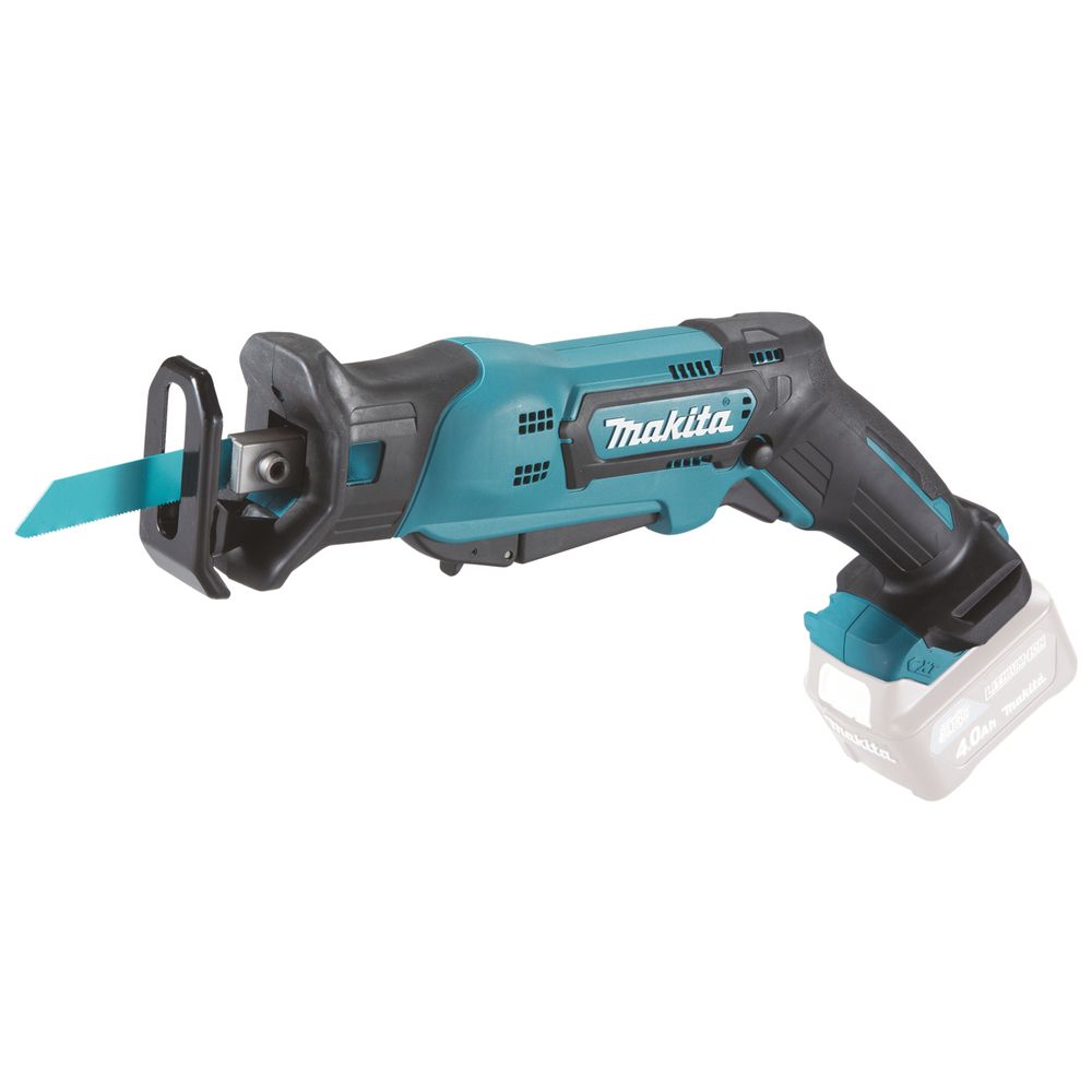 Аккумуляторная сабельная пила Makita JR105DZ, 10.8 В, 3300 ход/мин, 13 мм, без АКБ и ЗУ