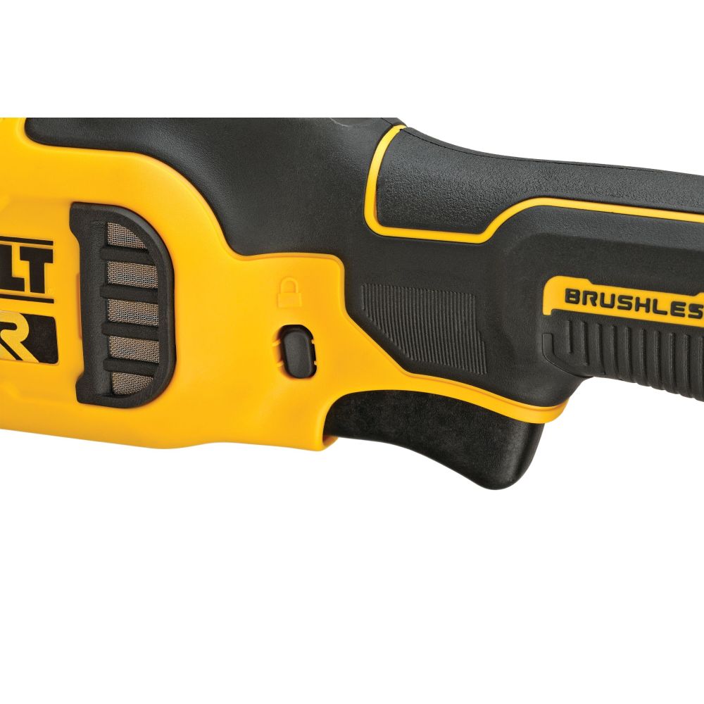 Аккумуляторная полировальная машина DEWALT DCM848P1, 18 В, 125 мм, 5500 кол/мин, с АКБ 5 Ач и ЗУ (DCM848P1N-XJ)