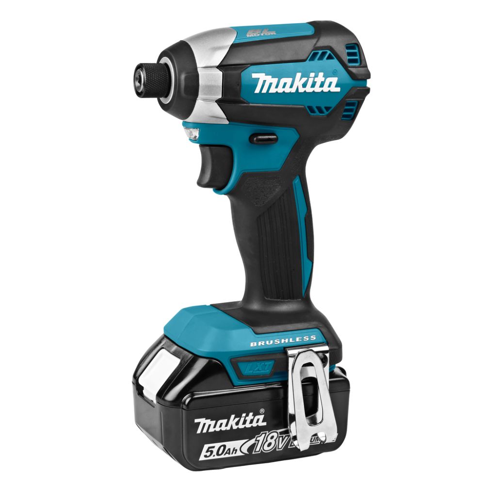 Аккумуляторный ударный шуруповерт Makita LXT, 18 В, 170 Нм, 3400 об/мин, 1/4", DTD153RT