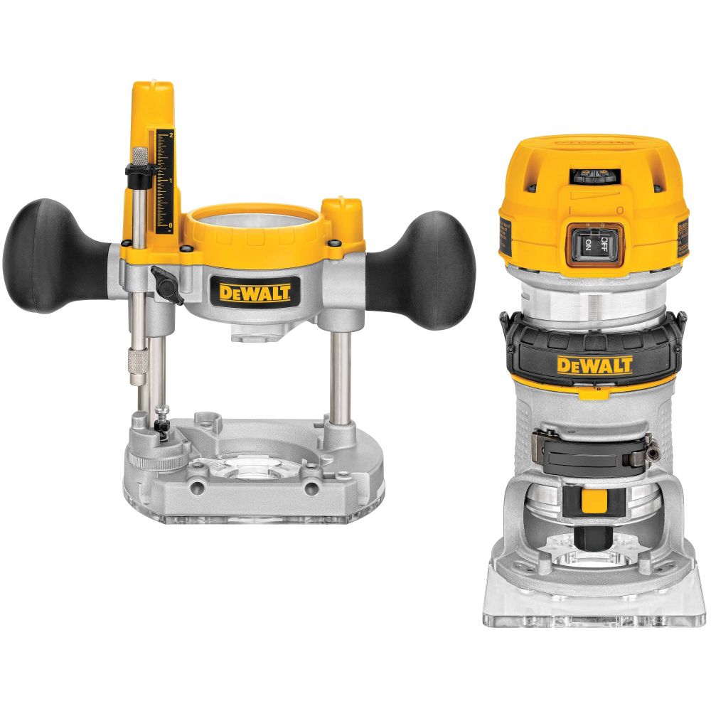 Вертикальный фрезер DEWALT D26204K, 900 Вт, 27000 об/мин, 55 мм, в кейсе (D26204K-QS)