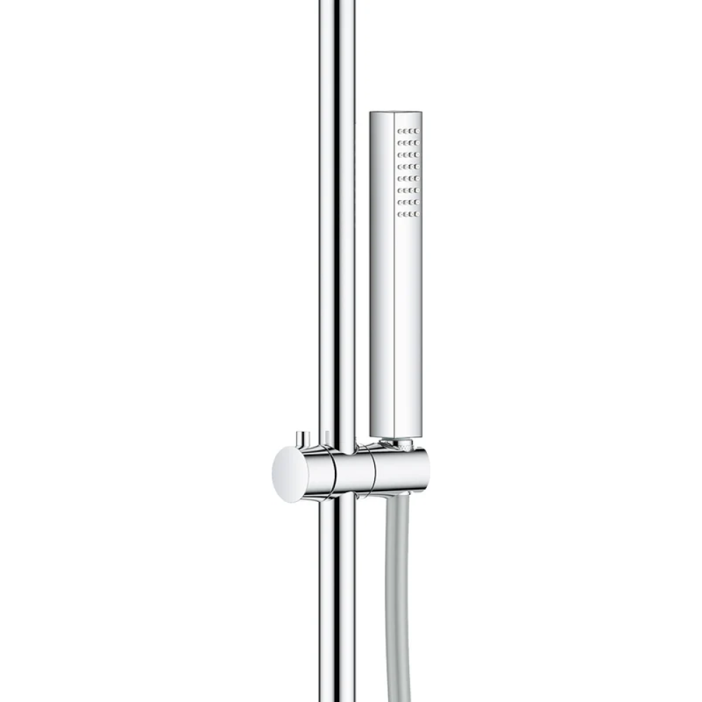 Душевая система GROHE Euphoria SmartControl System 310 Cube Duo с термостатом для душа, белая луна (26508LS0)