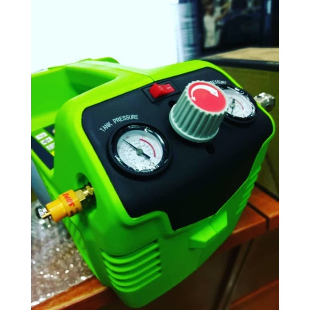 Аккумуляторный компрессор Greenworks, 24 В, 8 бар, без АКБ и ЗУ, 4100302