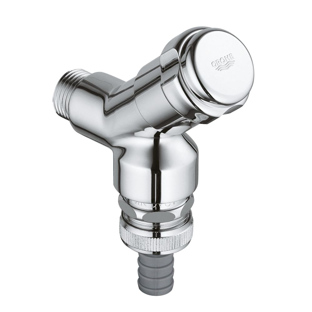Комбинированный вентиль GROHE Eggeman, хром (41190000)