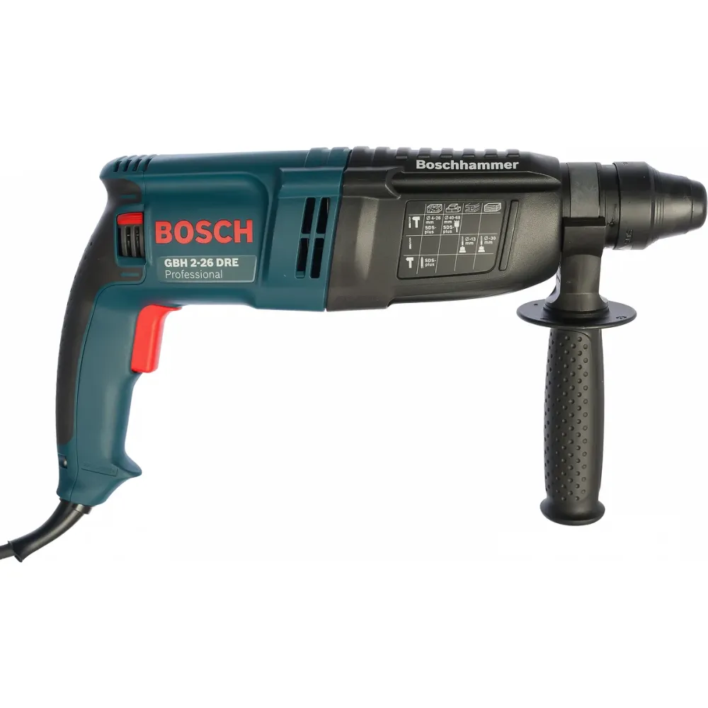 Перфоратор Bosch Перфоратор Bosch GBH 2-26 DRE, 800 Вт, 2.7 Дж, 4000 уд/мин, в кейсе (0.611.253.708)