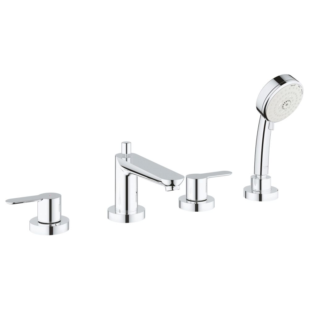 Смеситель для ванны GROHE BauEdge, хром (2512000A)