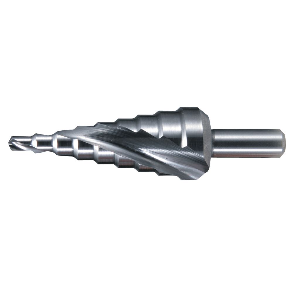 Сверло ступенчатое Makita HSS с спиральным желобком, 4-12x65, 1/4", D-40141