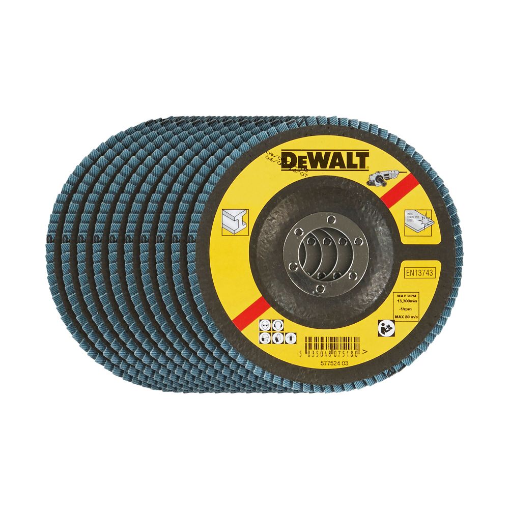 Лепестковый круг DEWALT DT3293, по металлу, 115х22.23 мм (DT3293-QZ)