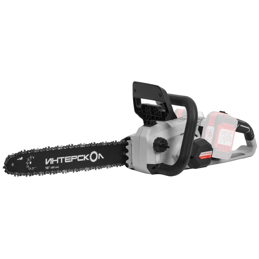 Аккумуляторная цепная пила ИНТЕРСКОЛ ПЦА-16/36В, 36 В, 40 см, с АКБ 4 Ач и ЗУ (825.0.0.70-B4C)