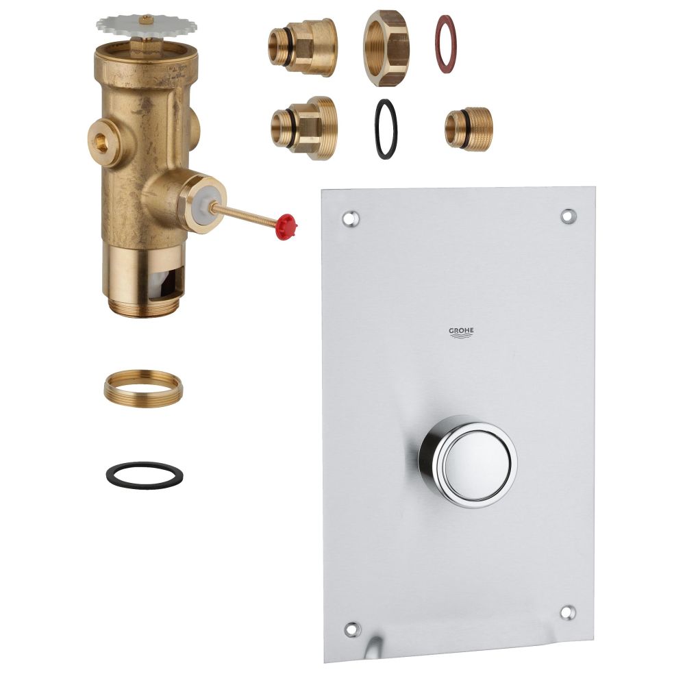 Смывное устройство для унитаза GROHE, хром (42902000)