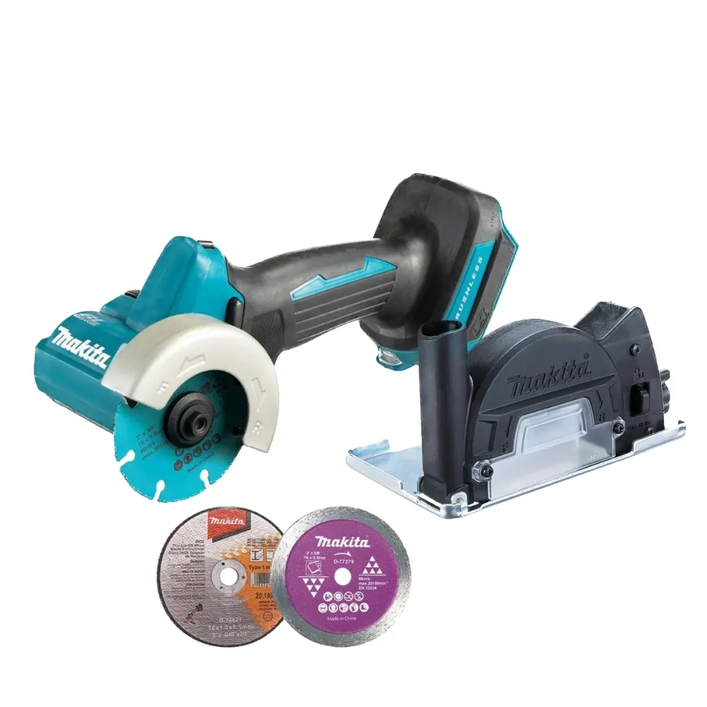 Аккумуляторная отрезная пила Makita, LXT 18В, 20000 об/мин, диск 76 мм, без АКБ и ЗУ, DMC300Z