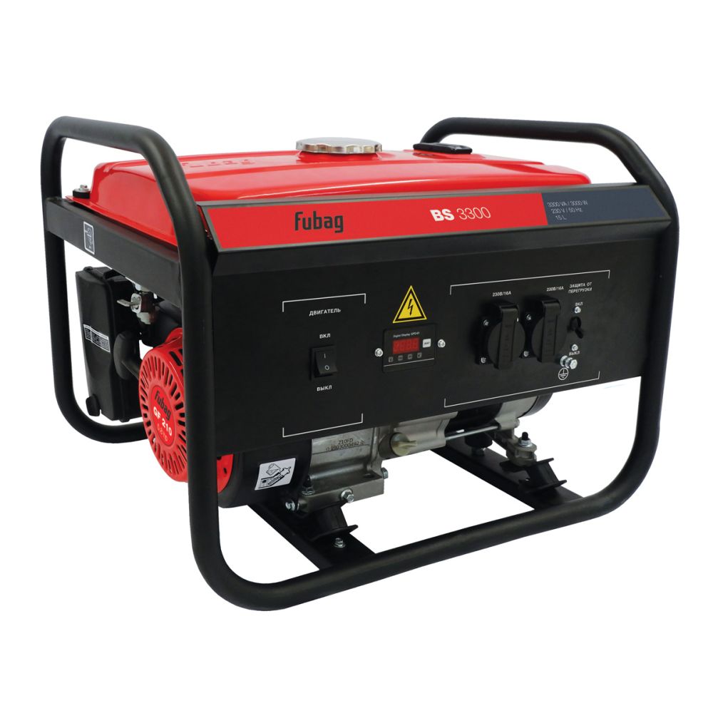 Генератор бензиновый Fubag BS 3300, 3 кВт, 212 см³, 431247