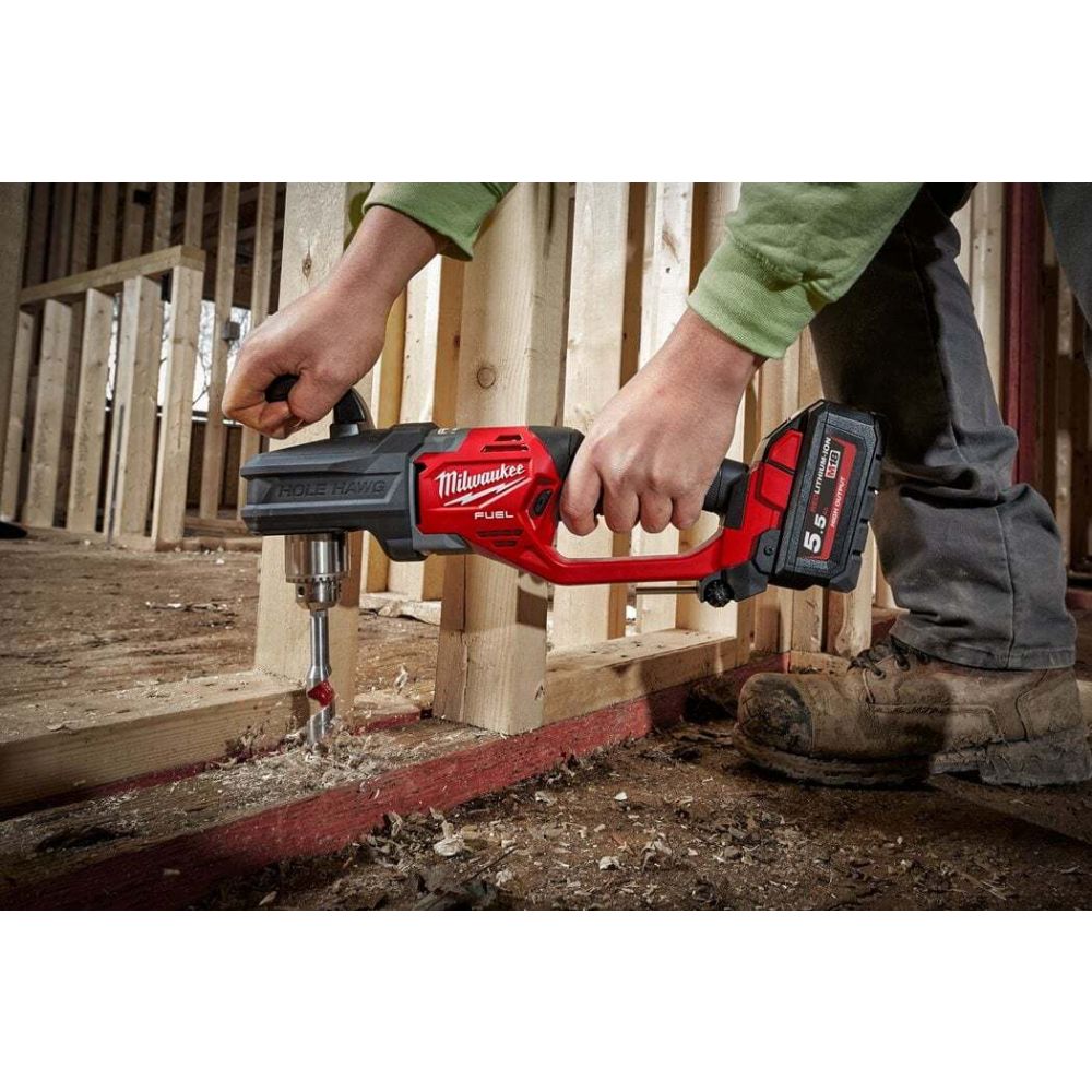 Аккумуляторная угловая дрель Milwaukee M18 CRAD2-0X 4933471641, 1500 об/мин, без АКБ и ЗУ, в кейсе
