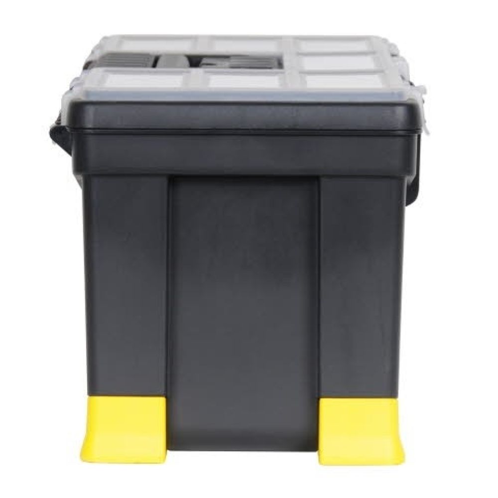 Ящик инструментальный пластмассовый с органайзерами, лотком и алюминиевыми замками 22 STANLEY 1-97-512