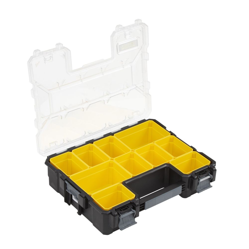 Органайзер профессиональный Fatmax Deep Pro Plastic Latch пластмассовый STANLEY 1-97-521